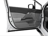  Inside of driver's side open door, window open photo